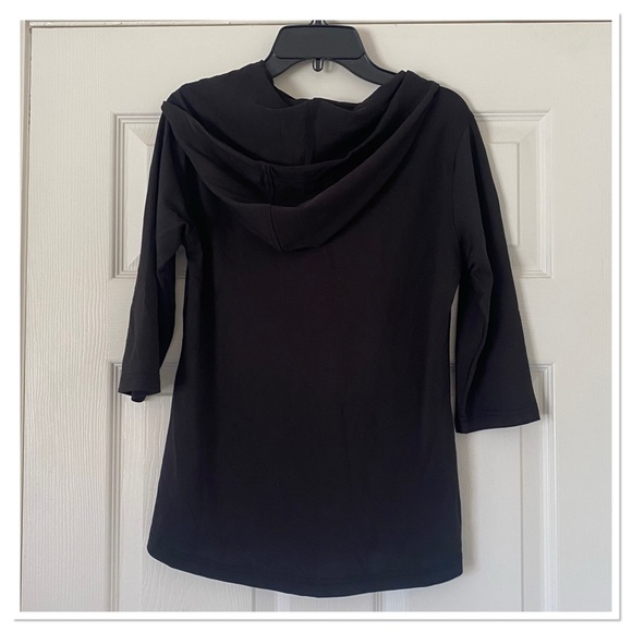 Cutter & Buck Women’s Three Quarter Sleeve Eco Pique Half Zip Hoodie - Picture 2 of 3